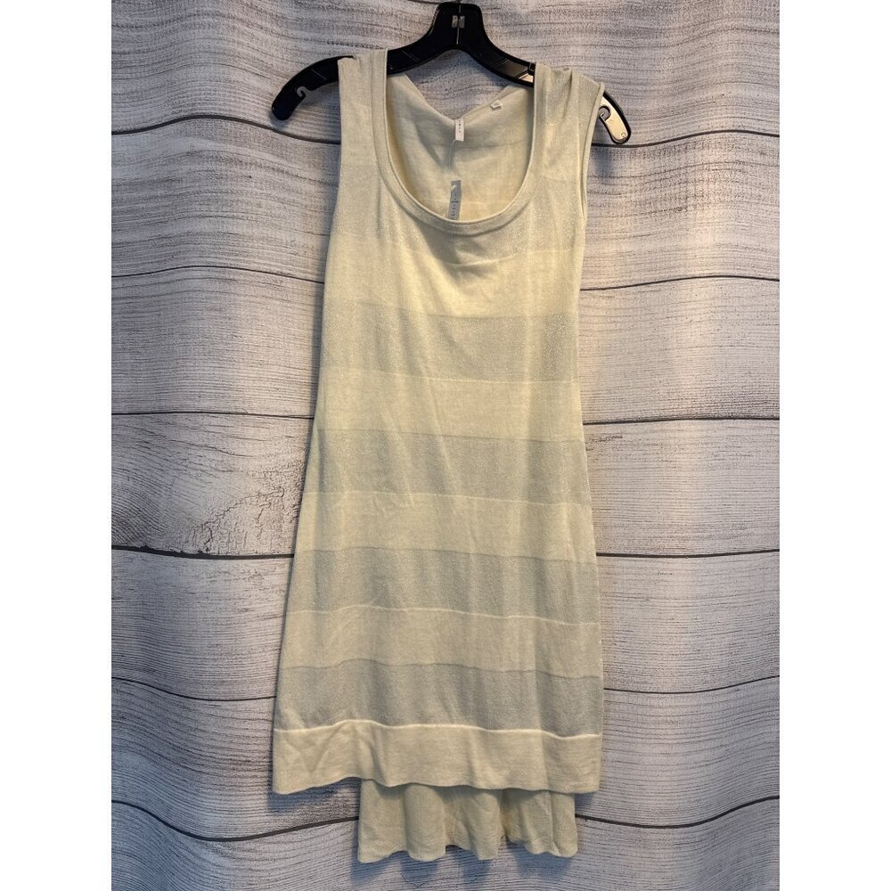 NWT Iisli Rugby dress flavin fabric silver Size S